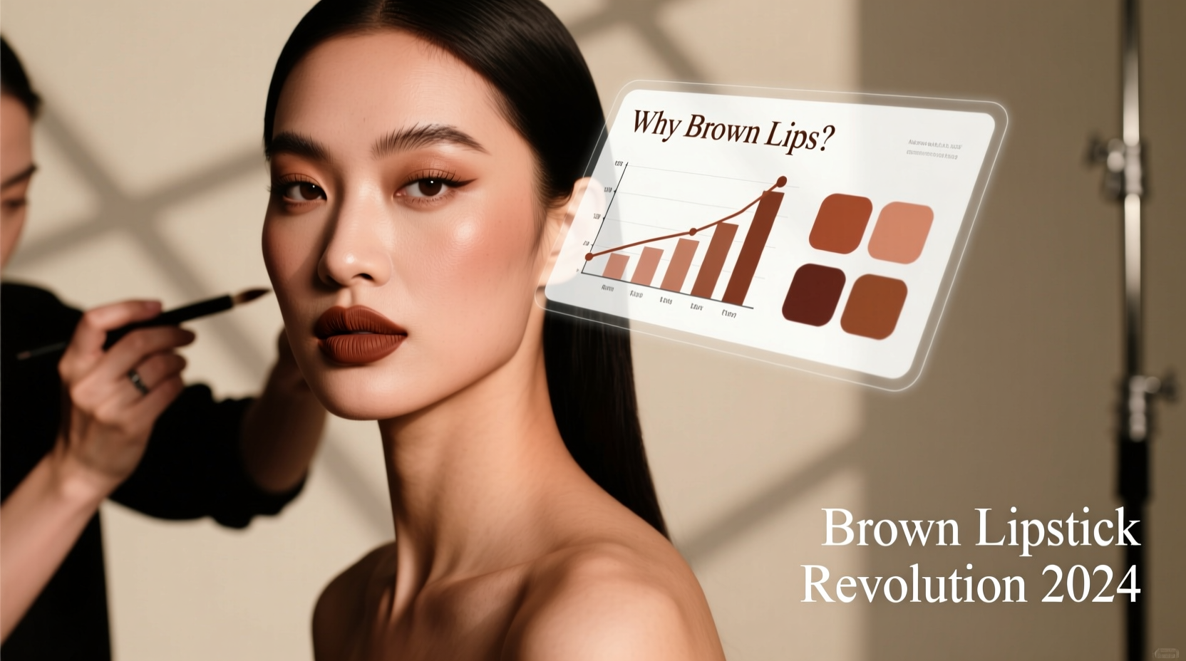 why is everyone using brown lipstick this season makeup artist insights