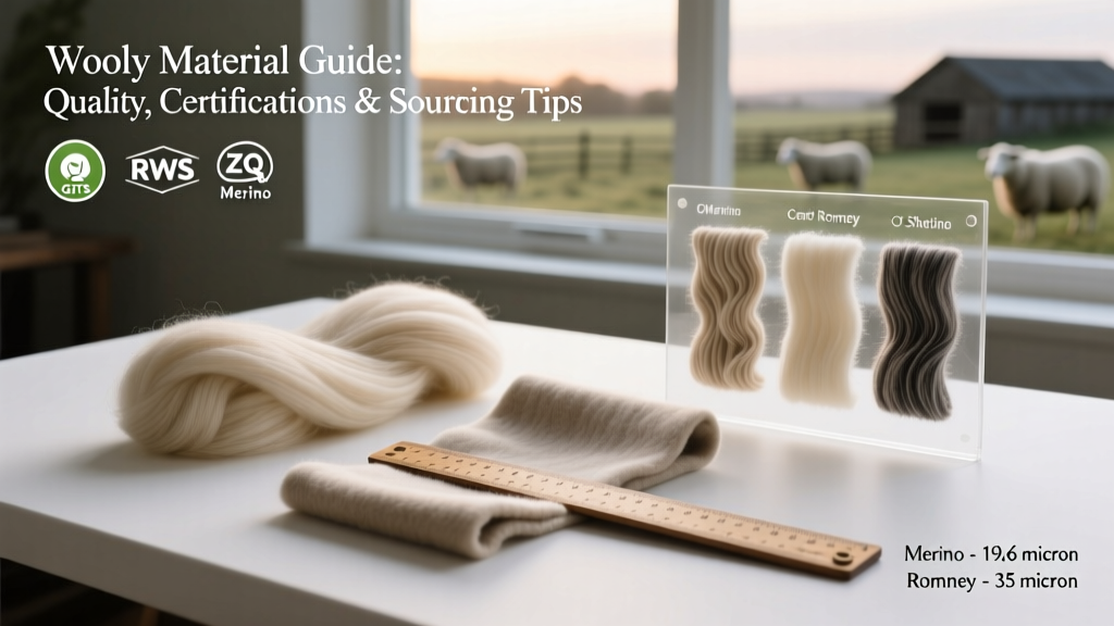 Wooly Material Guide: Quality, Certifications & Sourcing Tips