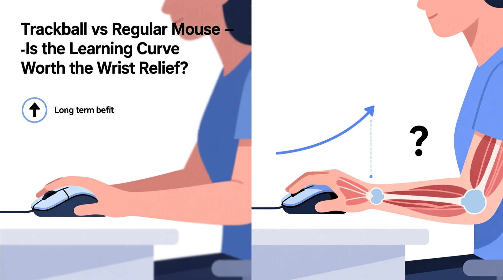 trackball vs regular mouse is the learning curve worth the wrist relief