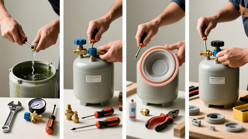 Fixing a Waterlogged Well Pressure Tank: Step-by-Step