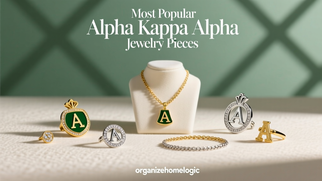 Most Popular Alpha Kappa Alpha Jewelry Pieces