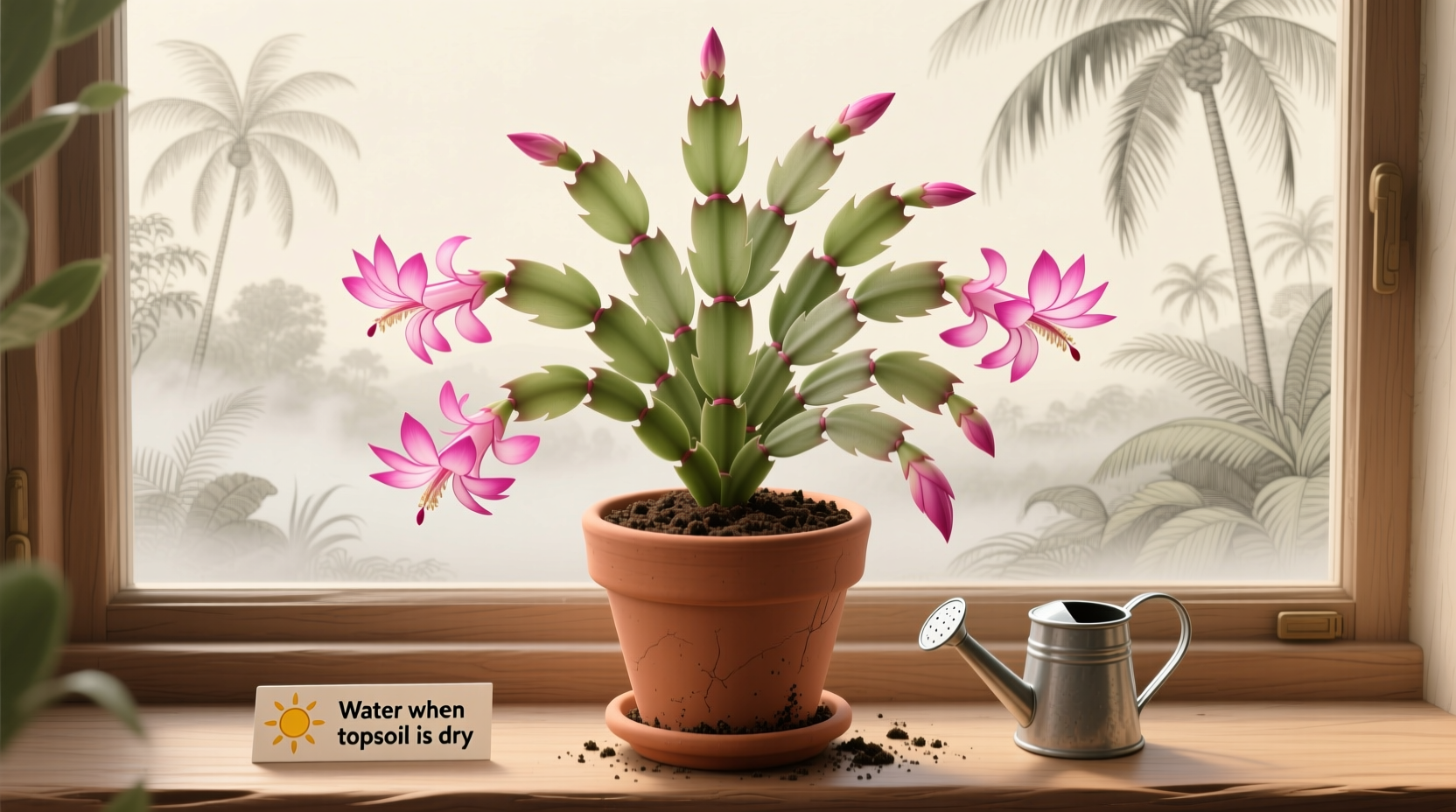how do you take care of christmas cactus plants