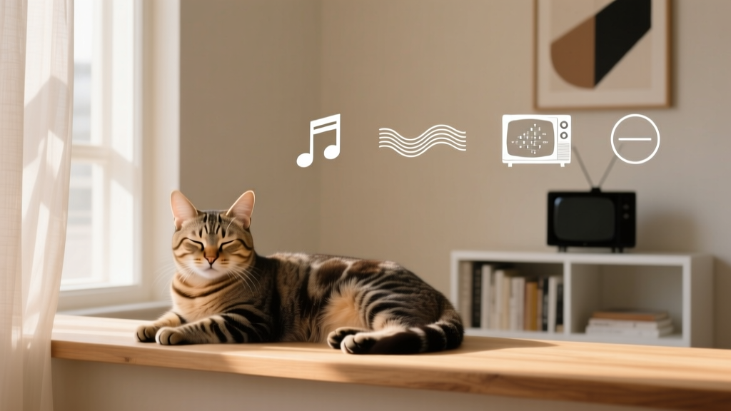 Does Music Affect Cat Behavior Better Than Silence, White...