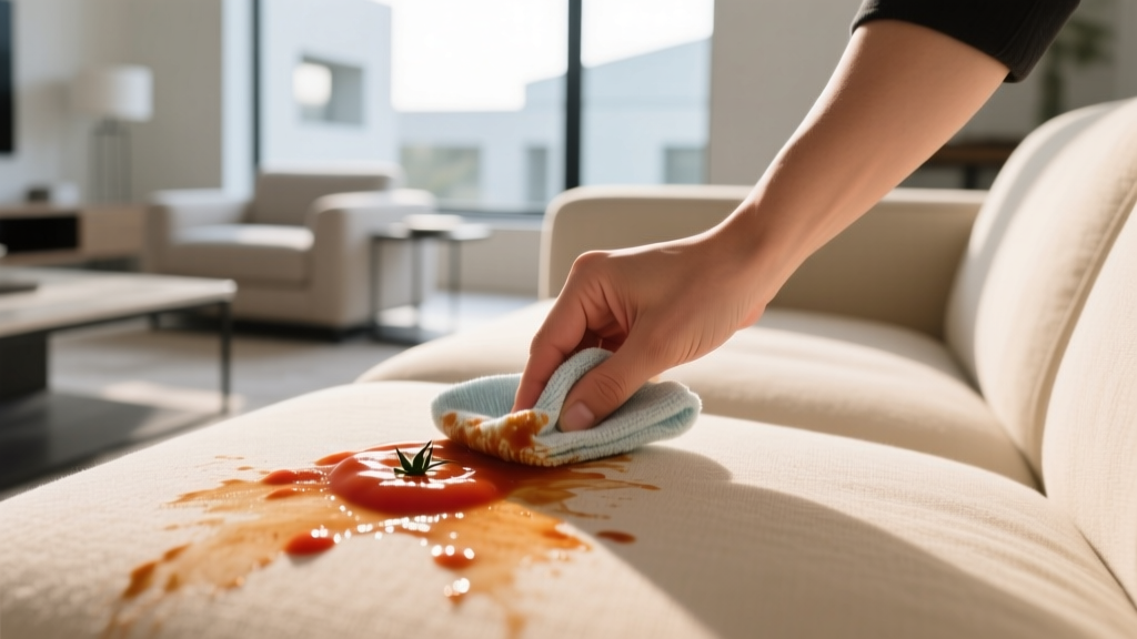 Tested: How to Get Tomato Sauce Out of Upholstery Fast
