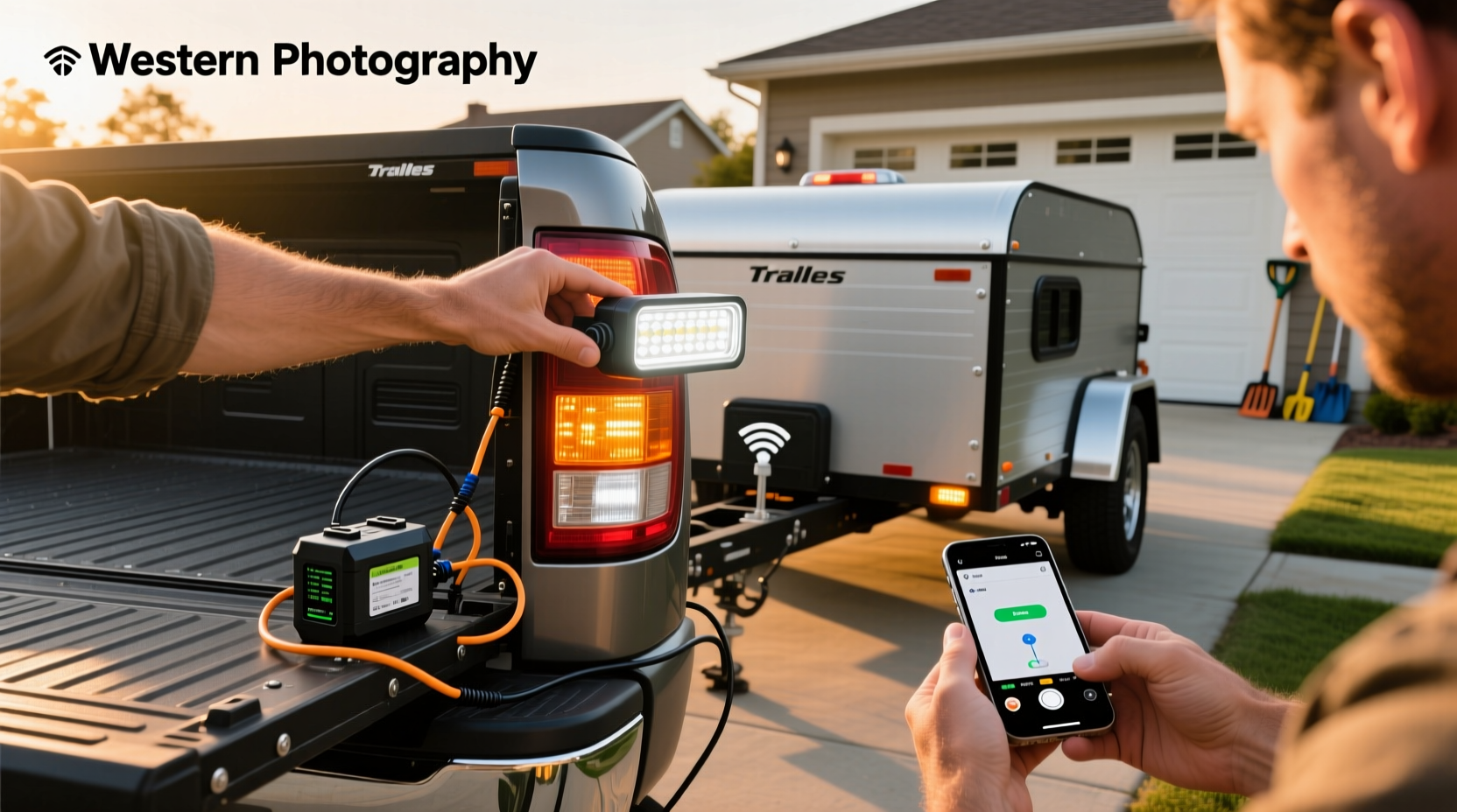 how to choose wireless trailer lights,How to connect wireless trailer light kit?