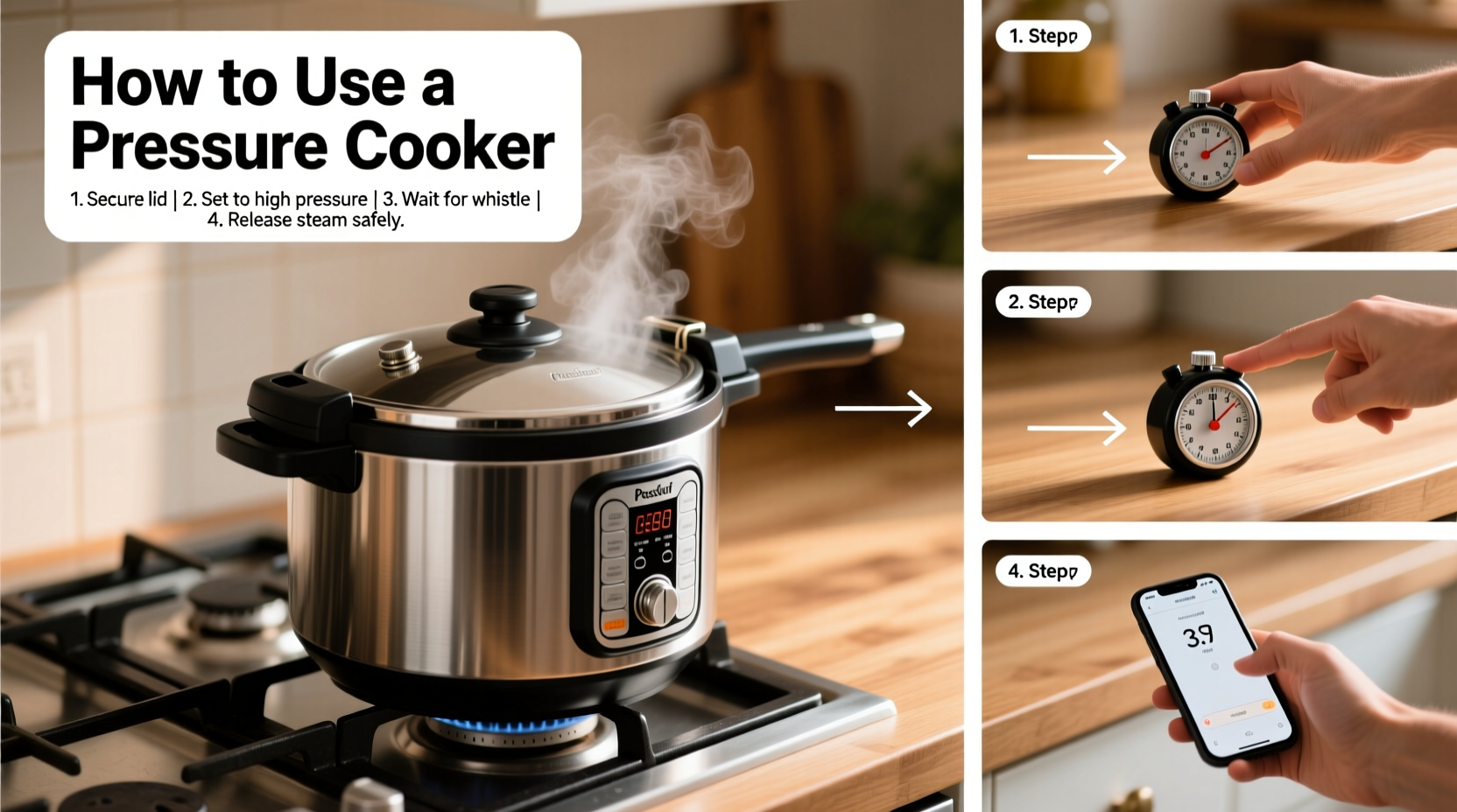 how do you use a pressure cooker