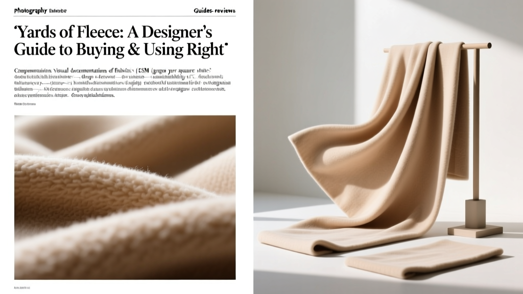 Yards of Fleece: A Designer’s Guide to Buying & Using Right