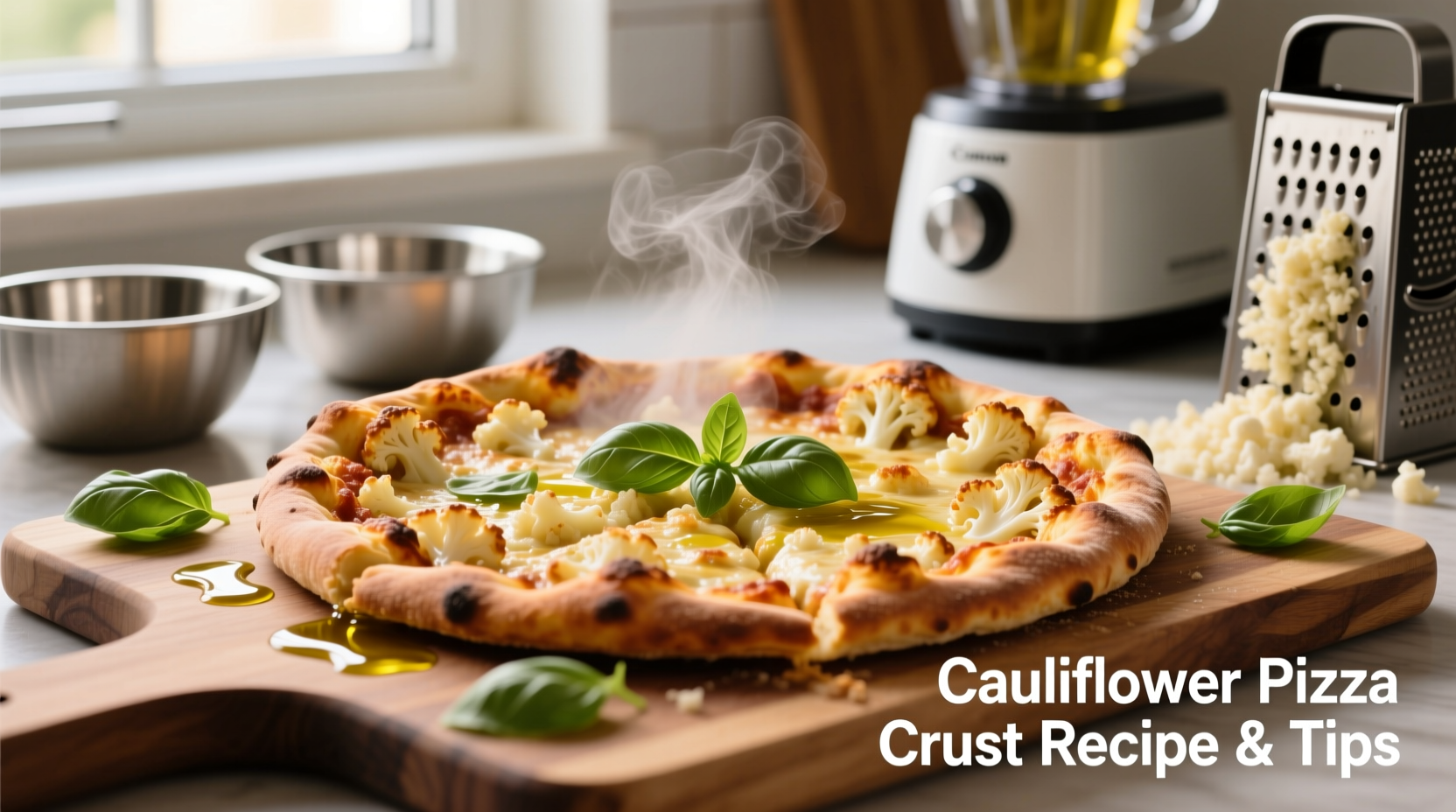 cauliflowerbased pizza crust recipe and tips