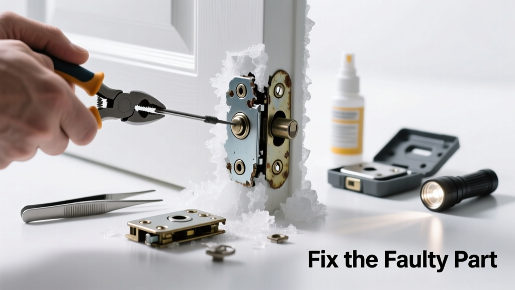 Frozen Door Lock Replacement: Fix the Faulty Part