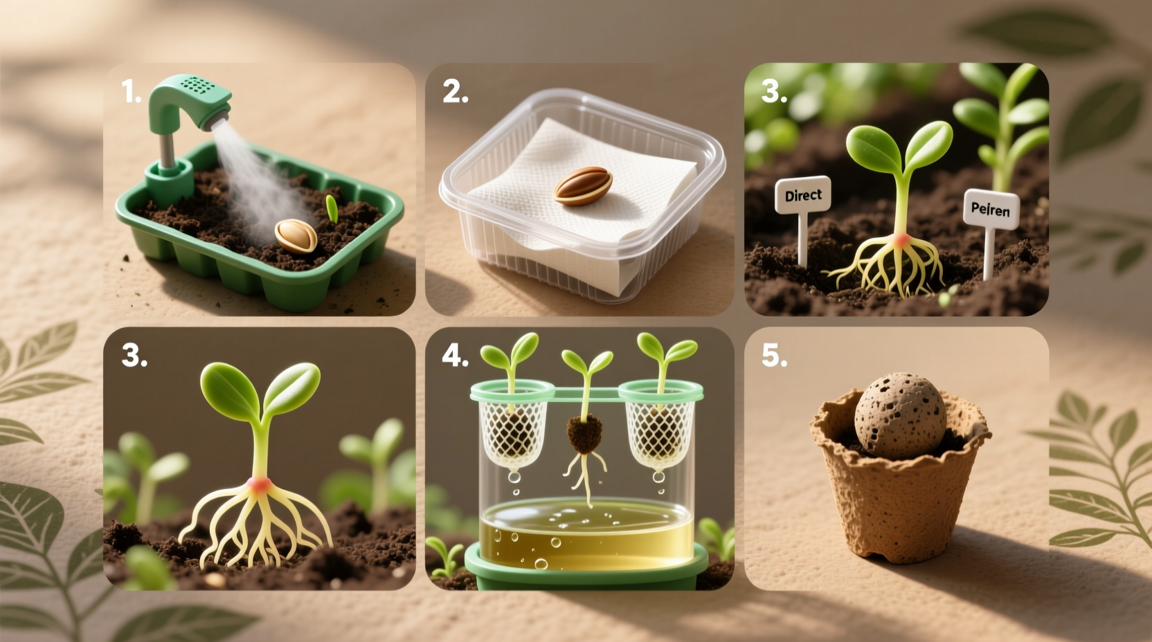 5 seed germination methods to try this season