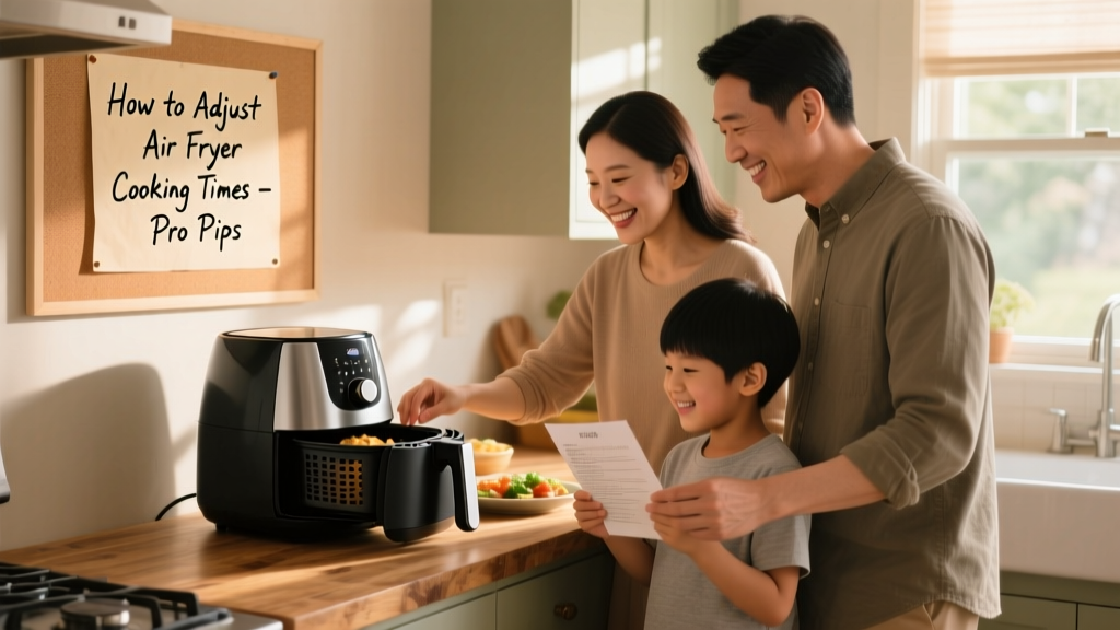 How to Adjust Air Fryer Cooking Times (Pro Tips)