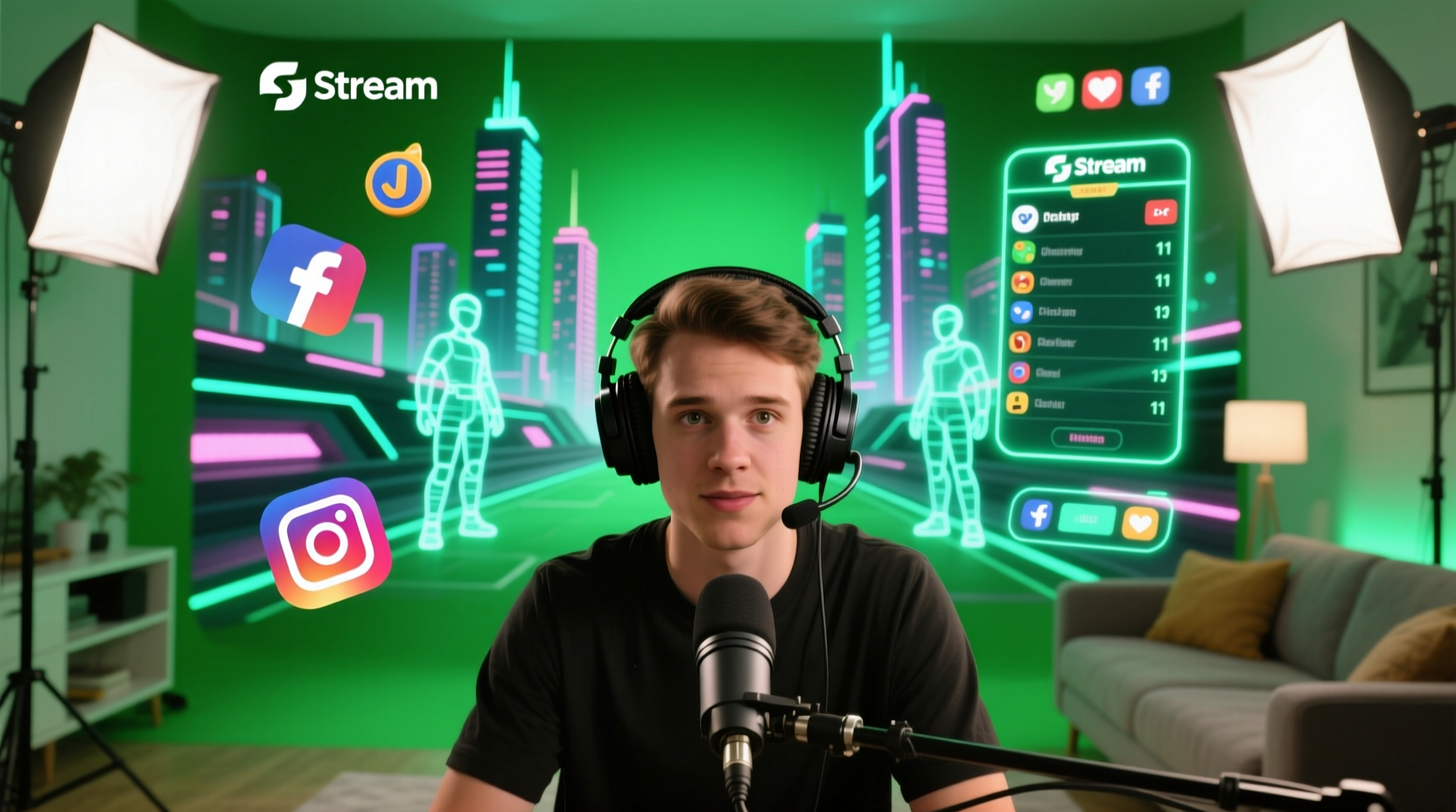 why do streamers use green screens practical benefits explained