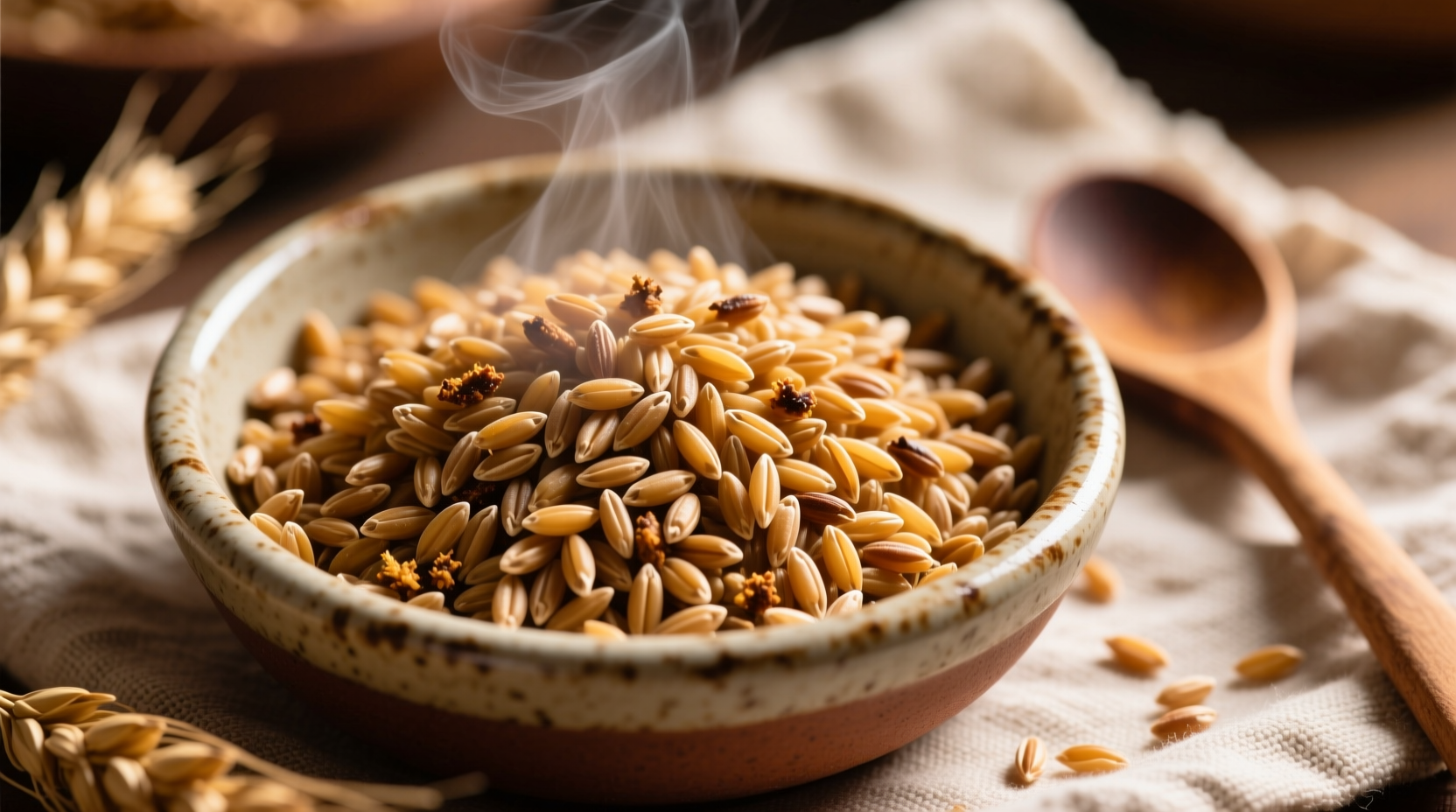 what does farro taste like