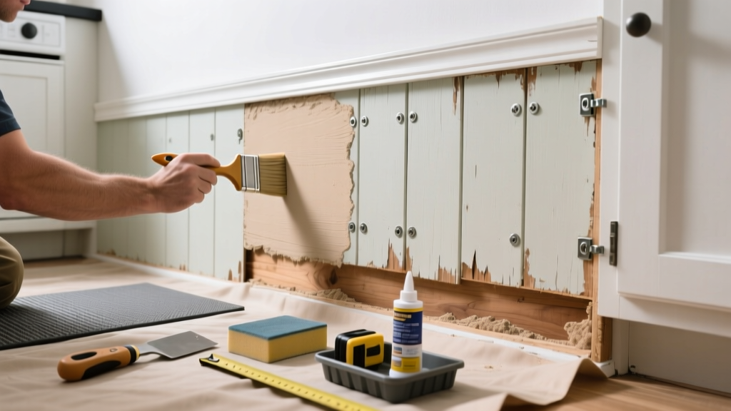 Fix Discolored Siding in the Kitchen: Causes & Repair