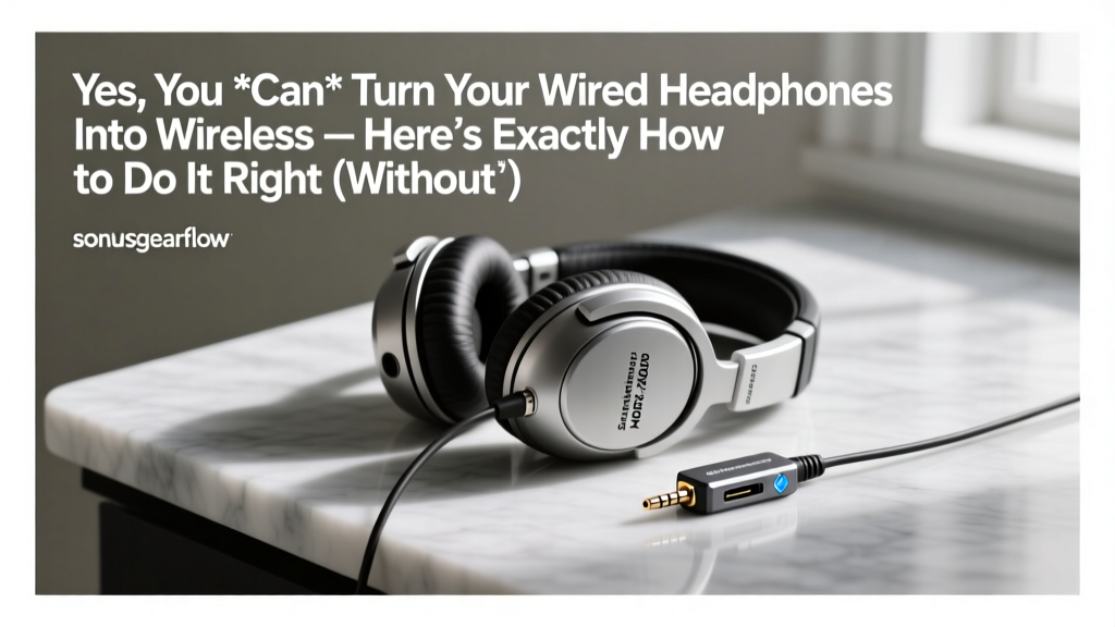 Can I Turn My Wired Headphones Into Wireless (2026 Guide)