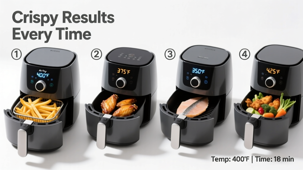 Air Fryer Temp & Time Guide: Crispy Results Guaranteed