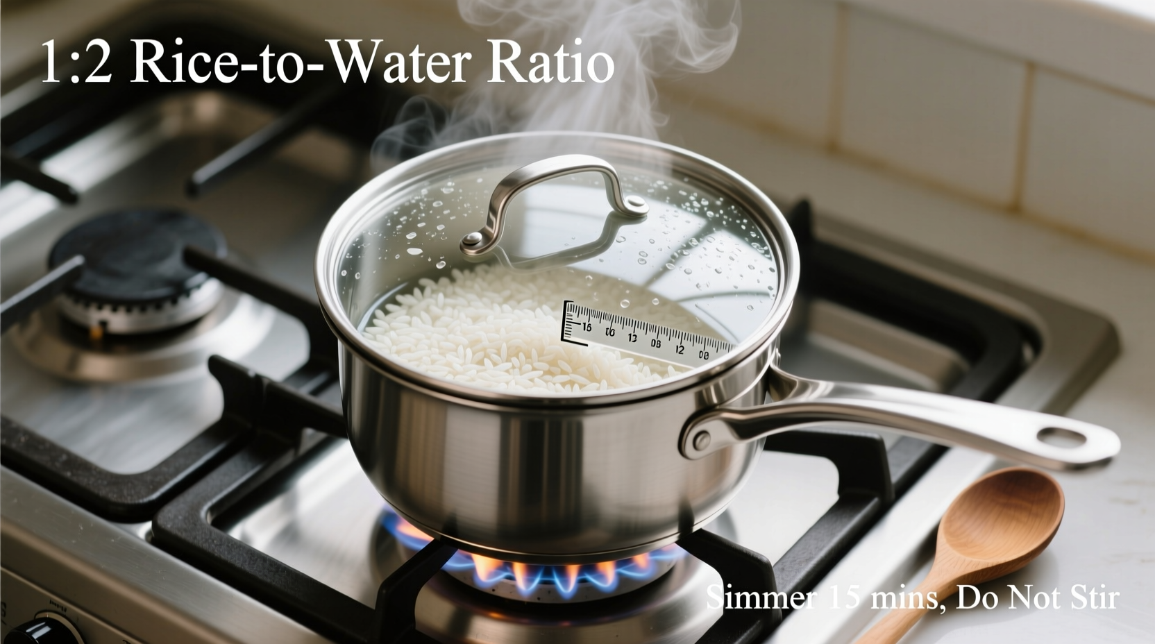 how do you cook white rice on the stove