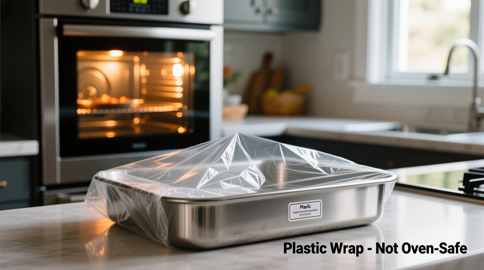 No, Plastic Wrap Cannot Go in the Oven — Science-Backed Alternatives