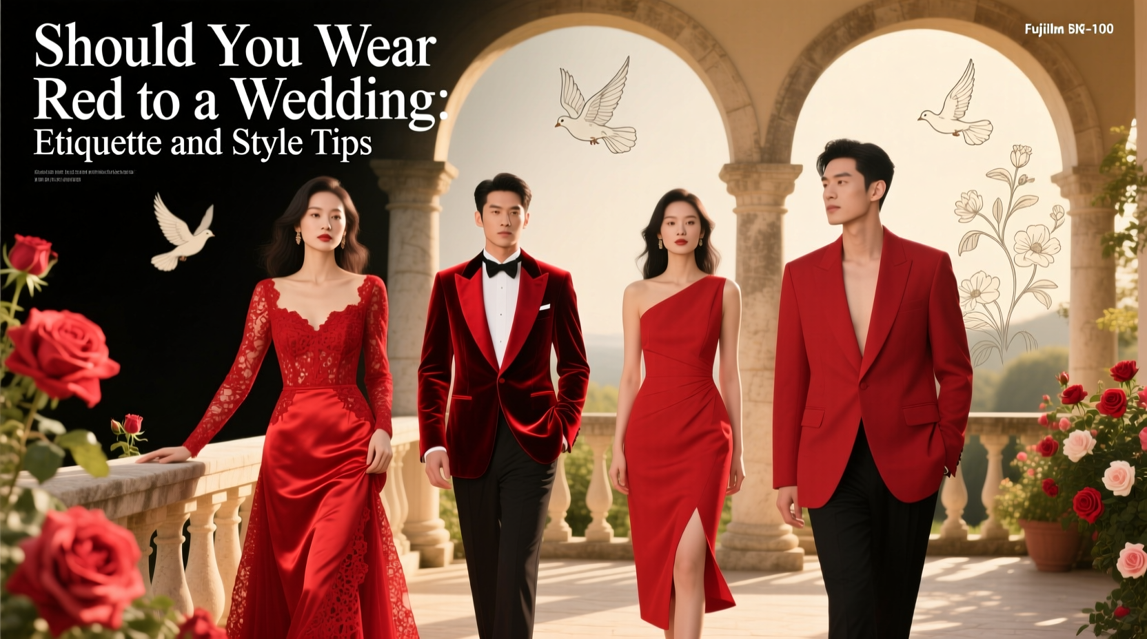 should you wear red to a wedding