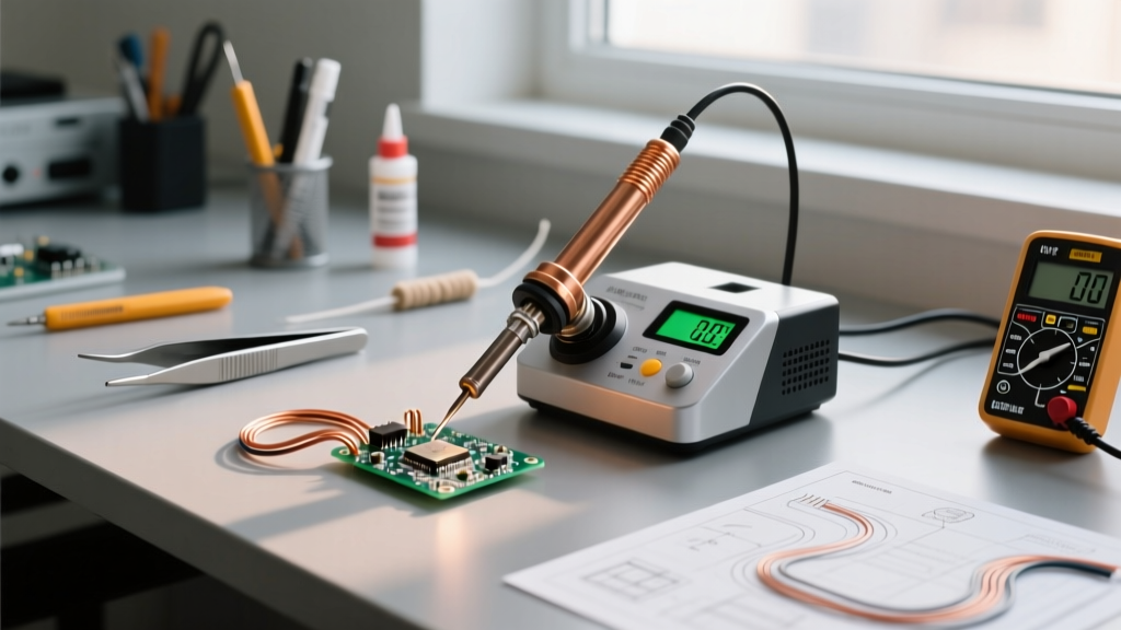 Pencil Soldering Iron and Station Calibration Setup