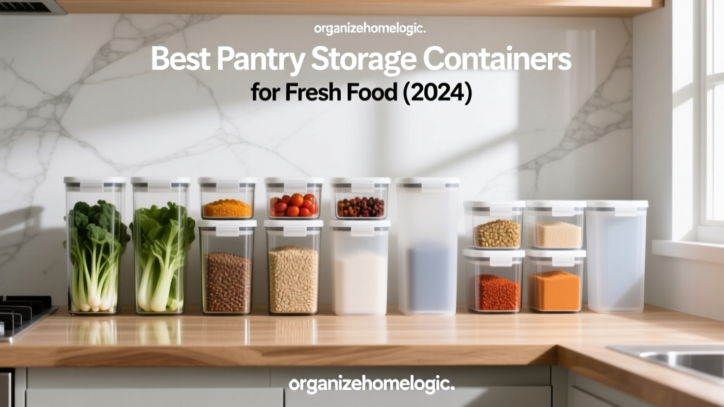 Best Pantry Storage Containers for Fresh Food (2024)