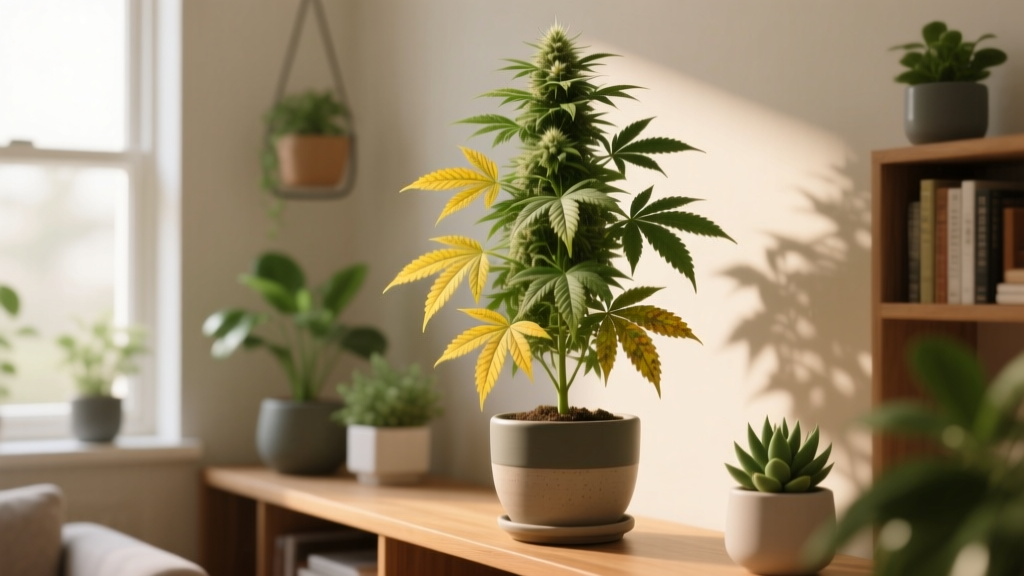 Yellow Indoor Marijuana Leaves: Why Growth Stops