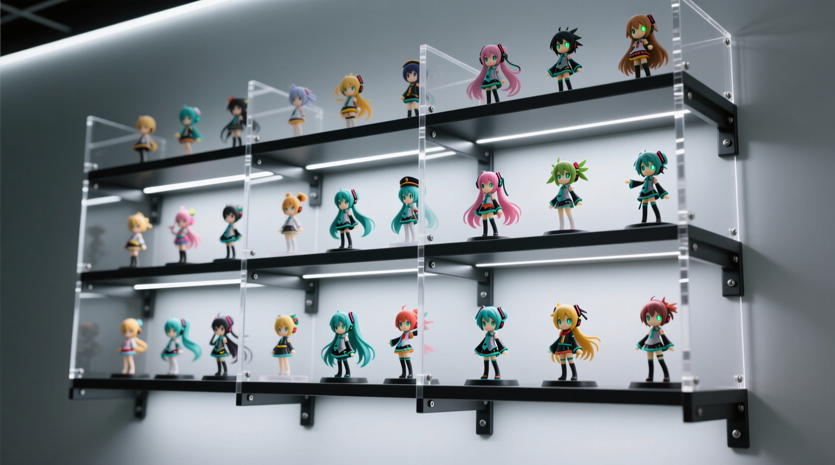 anime figure display shelves vs closet shelving