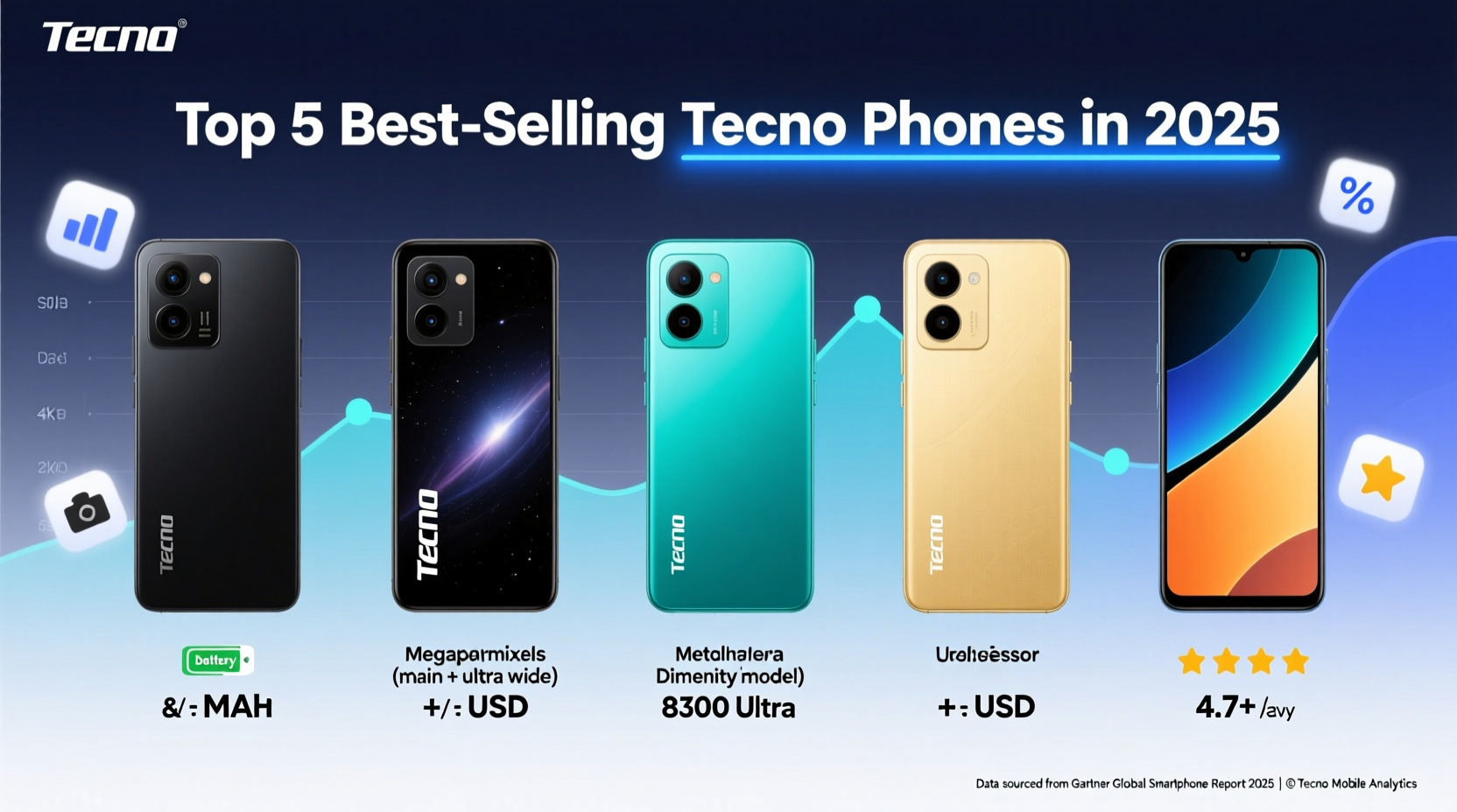 tecno phone top sellers