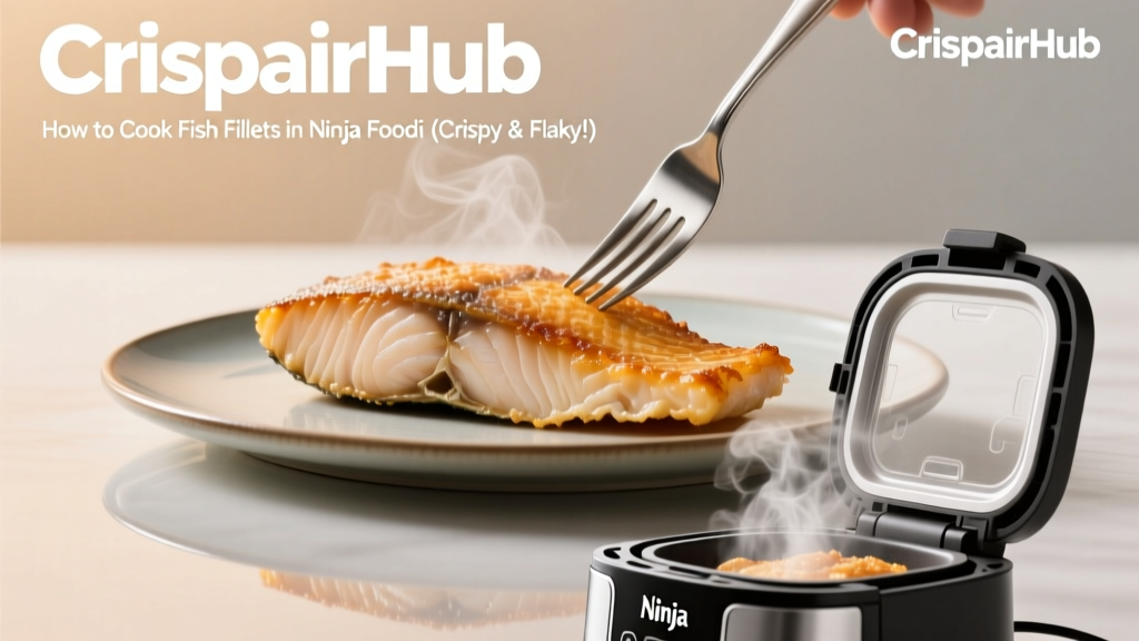 Crispy, Flaky Fish Fillets in Ninja Foodi
