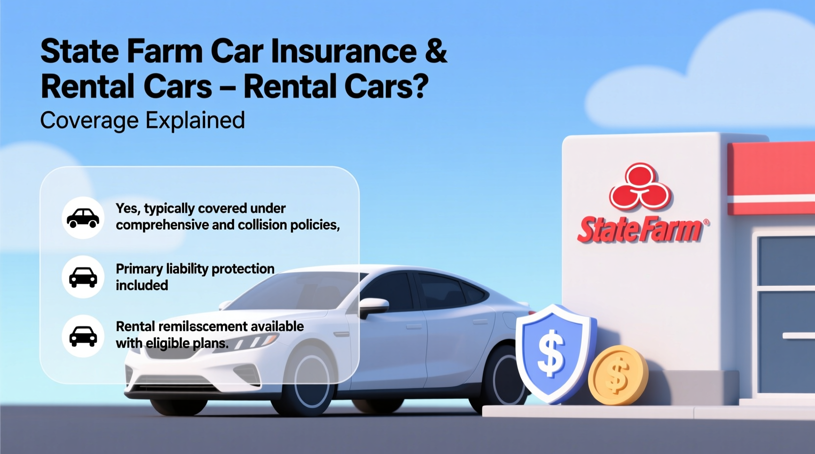 does my state farm car insurance cover rental cars