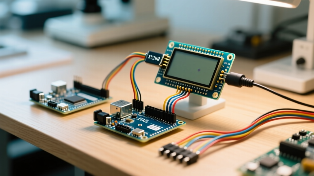 Master Arduino Display Touch Screen Integration for Sensor Dashboards