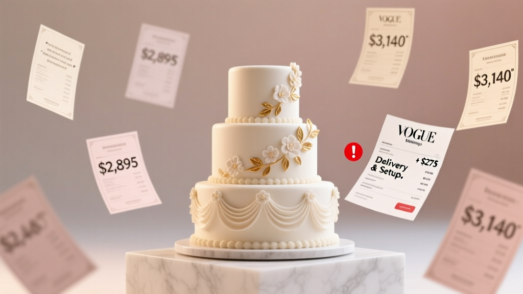 4-Tier Wedding Cake Cost Breakdown (2026)