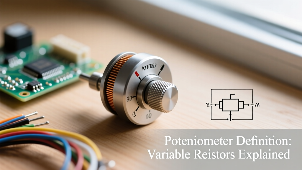 Potentiometer Definition: How Variable Resistors Work in Circuits