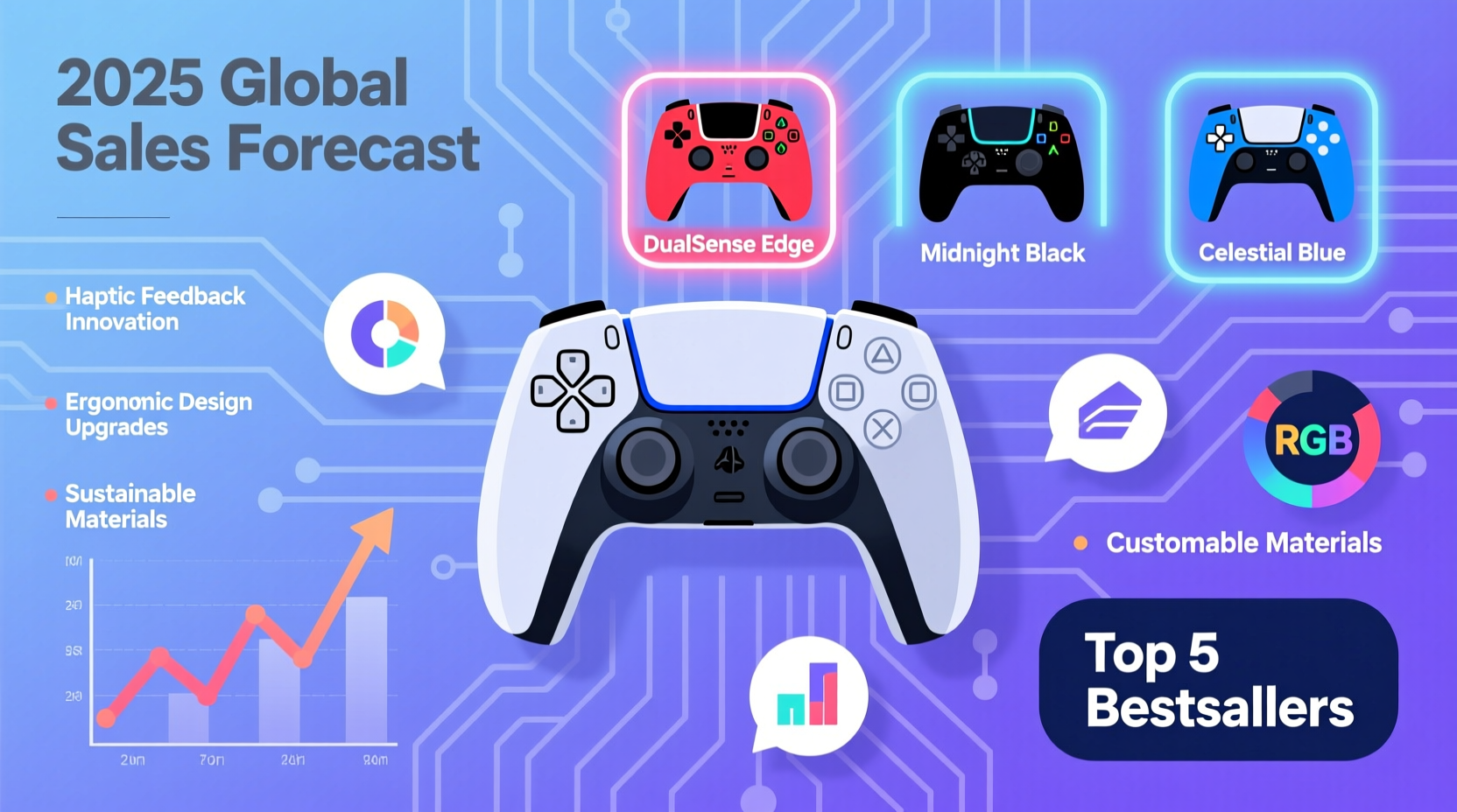 best selling play station 5 control