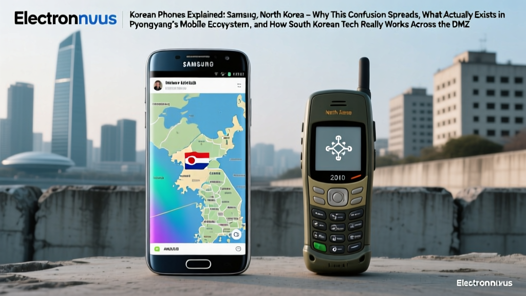 Korean Phones Explained Samsung North Korea: Why This Confusion Spreads, What Actually Exists in Pyongyang’s Mobile Ecosystem, and How South Korean Tech Really Works Across the DMZ