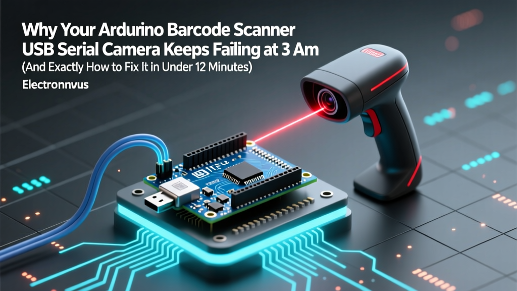 Why Your Arduino Barcode Scanner USB Serial Camera Keeps Failing at 3 AM (And Exactly How to Fix It in Under 12 Minutes)