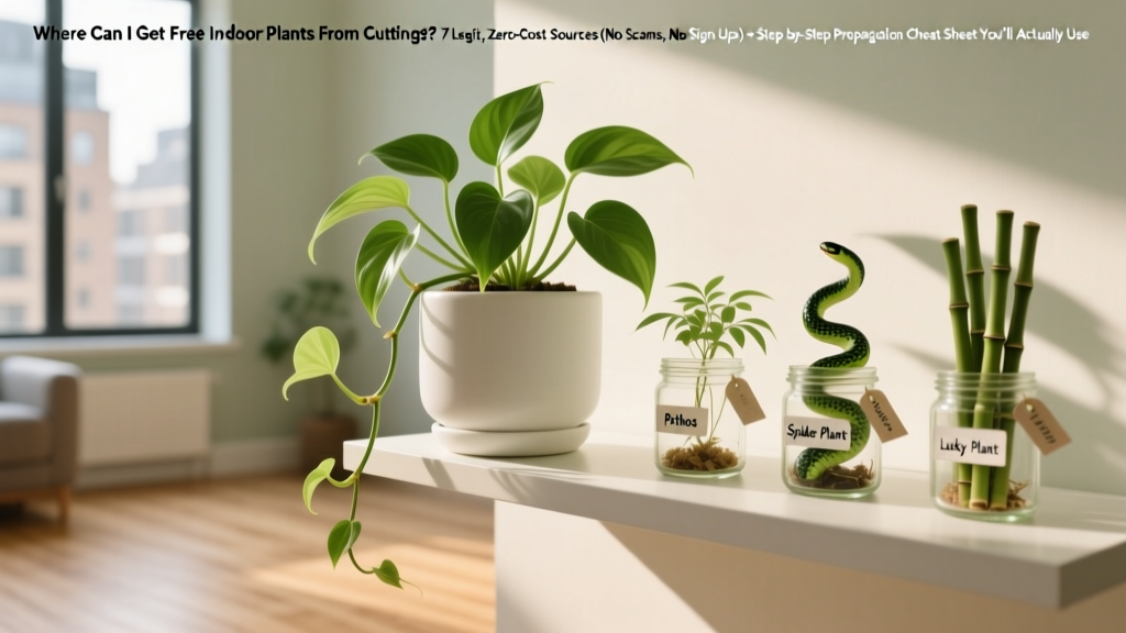 Free Indoor Plant Cuttings: 7 Legit Sources (2026)