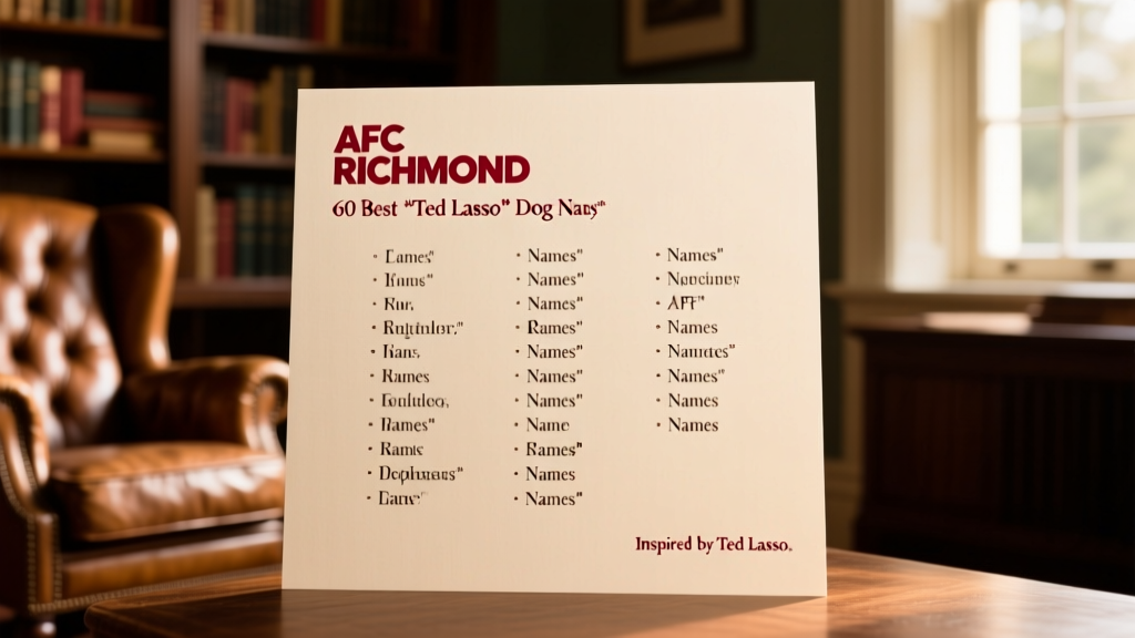 The 60 Best Ted Lasso Dog Names for All You AFC Richmond Fans