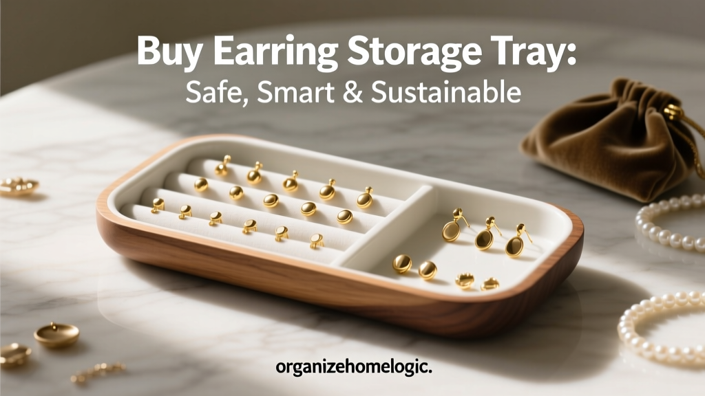 Buy Earring Storage Tray: Safe, Smart & Sustainable