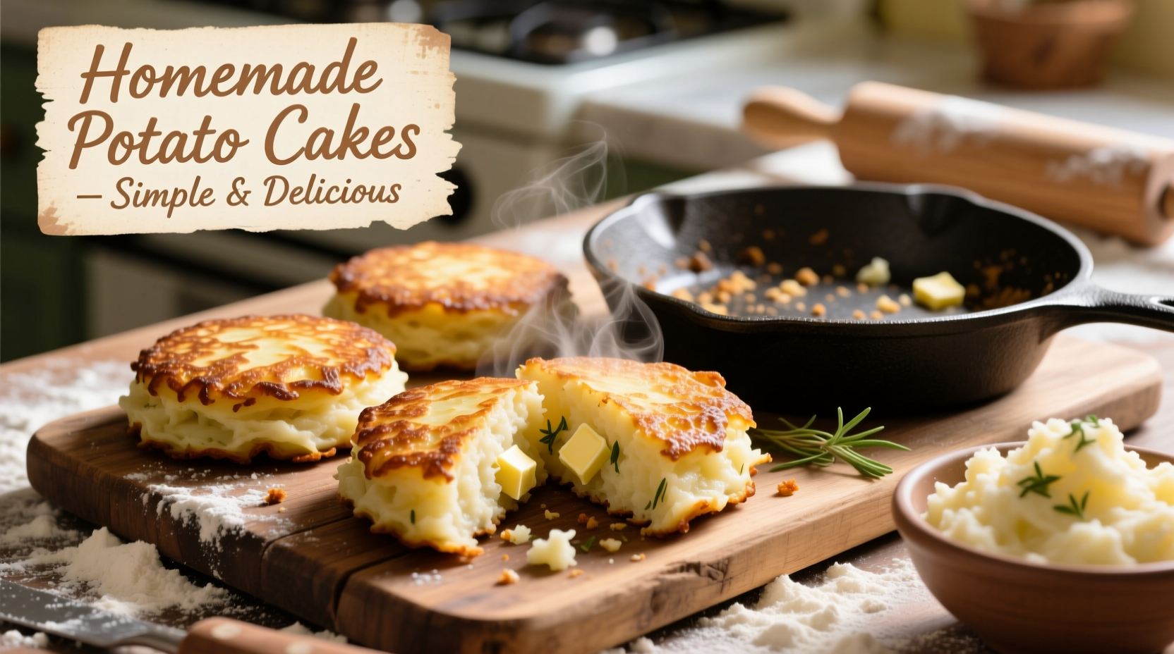 Perfect Potato Cakes Recipe Using Mashed Potatoes