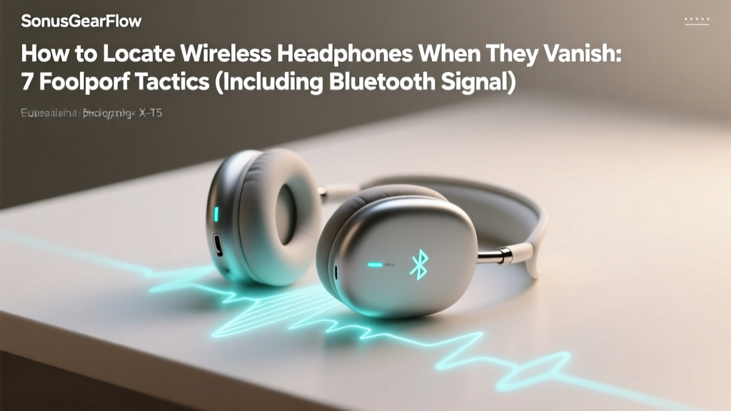 Find Lost Wireless Headphones: 7 Proven Tactics (2026)