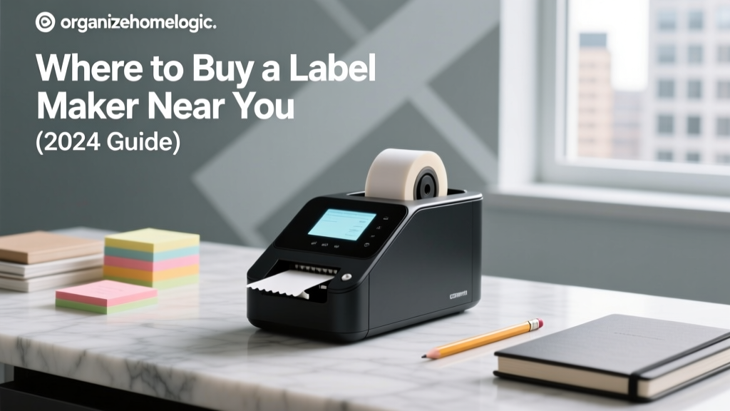 Where to Buy a Label Maker Near You (2024 Guide)