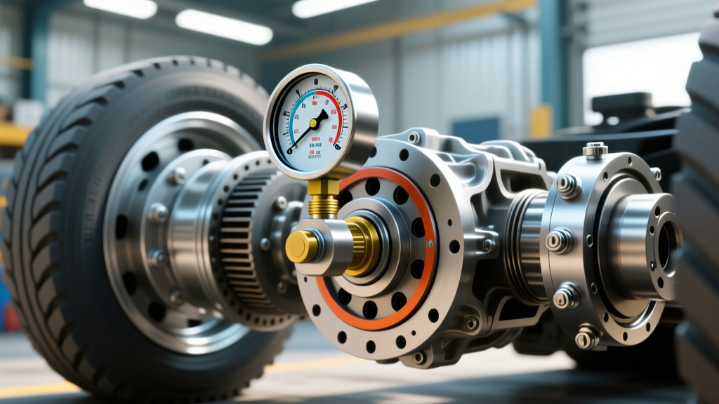 Diaphragm Type Differential Pressure Gauge in Truck Axle Upgrades