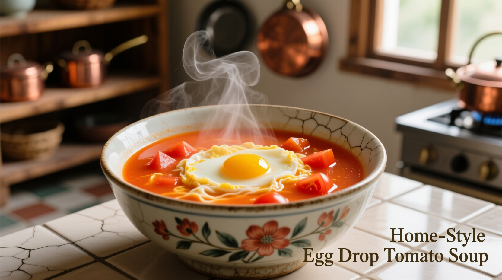 egg drop tomato soup