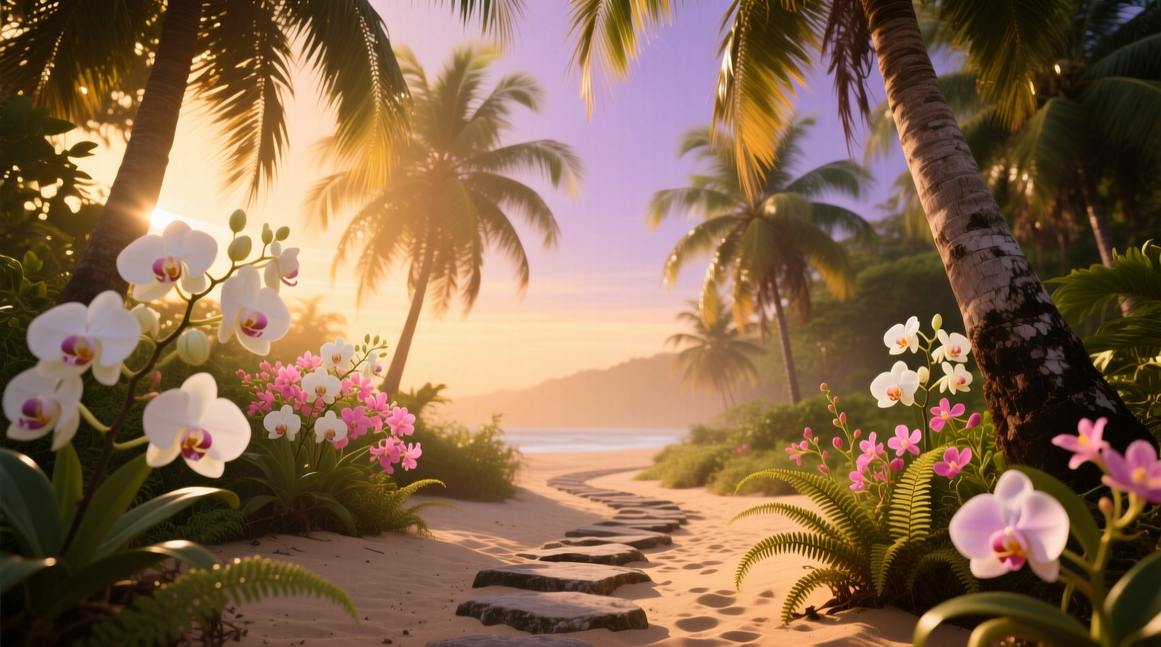 flowering palms