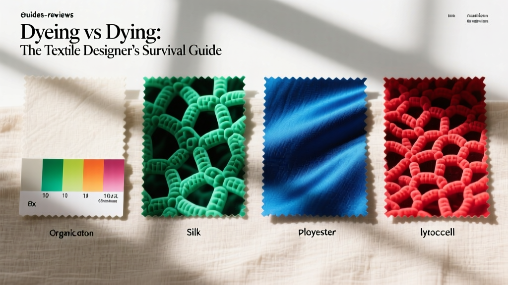 Dyeing vs Dying: The Textile Designer’s Survival Guide