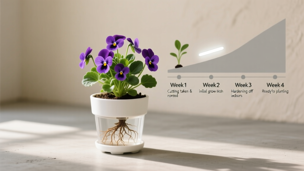 Violas Indoors for May Planting: 4-Week Timeline (2026)