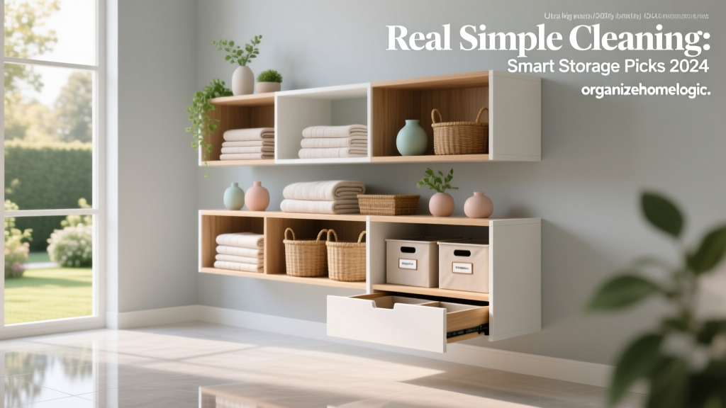 Real Simple Spring Cleaning: Smart Storage Picks 2024