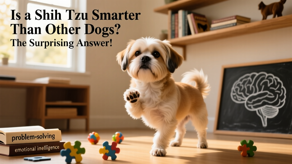 Is a Shih Tzu Smarter Than Other Dogs? The Surprising Answer!