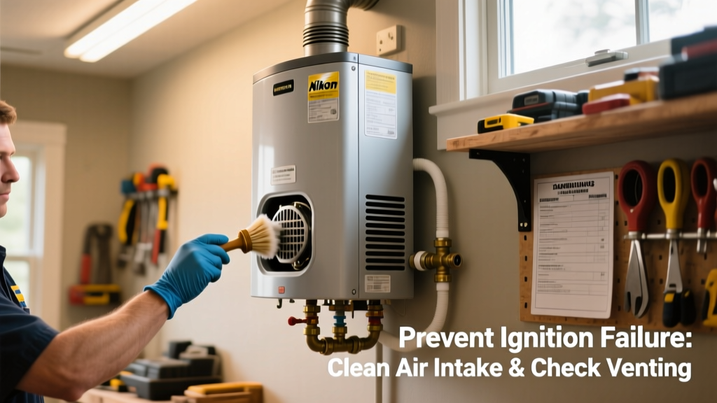 How to Prevent Tankless Water Heater Ignition Failure